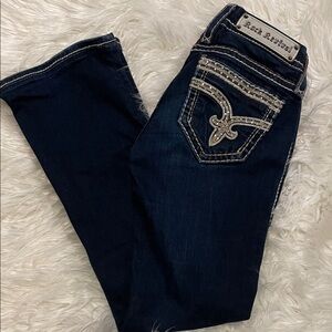 Rock Revival Women's Deep Blue Boot Cut Jeans